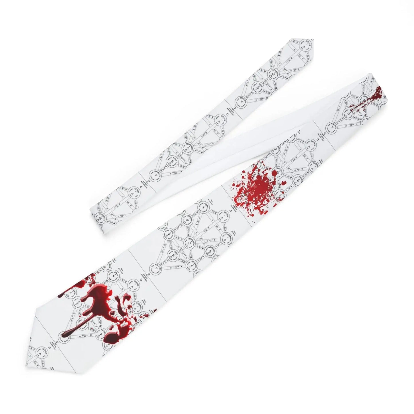 men's bloody necktie Printify