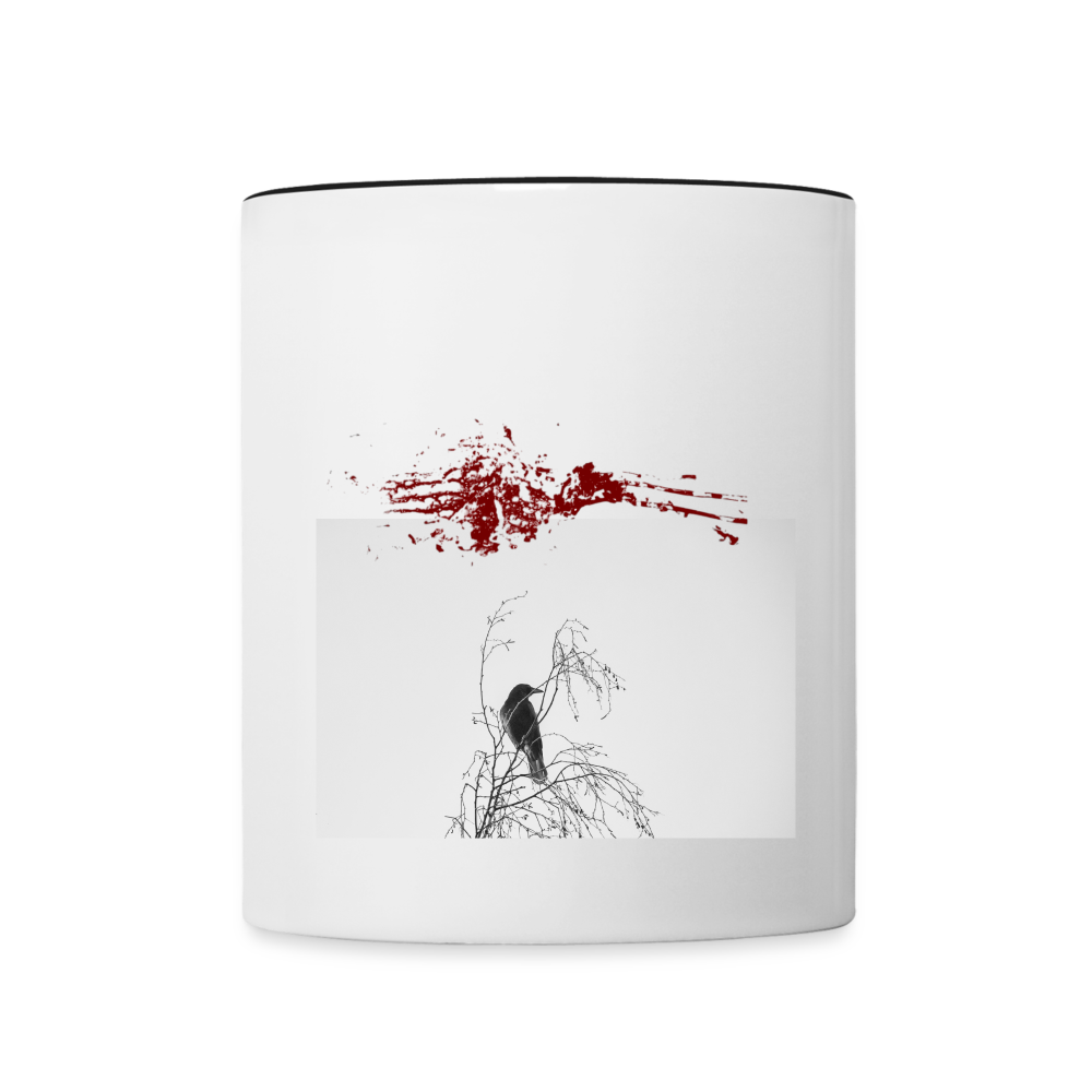 Contrast Coffee Mug - white/black