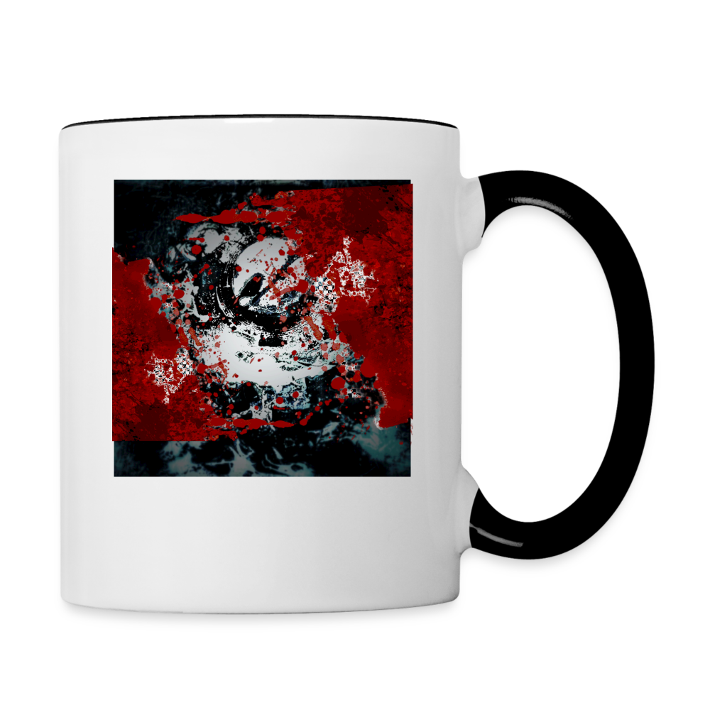 Contrast Coffee Mug - white/black